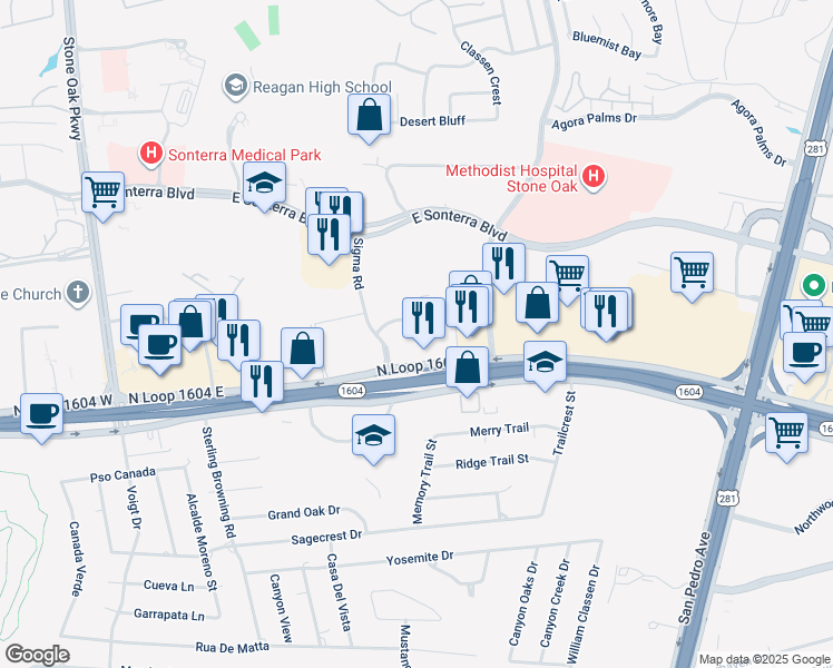 823 North Loop 1604 East, San Antonio TX - Walk Score