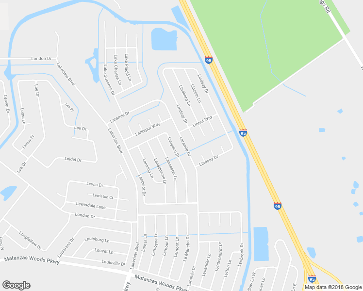 map of restaurants, bars, coffee shops, grocery stores, and more near 95 Laramie Drive in Palm Coast