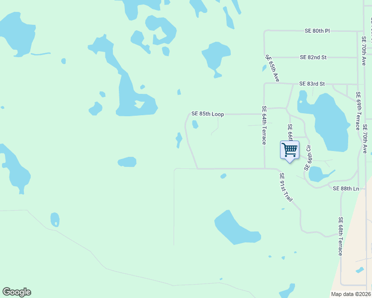 map of restaurants, bars, coffee shops, grocery stores, and more near 6039-6159 Southeast 85th Loop in Trenton