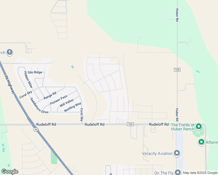 map of restaurants, bars, coffee shops, grocery stores, and more near Coral Way in Seguin
