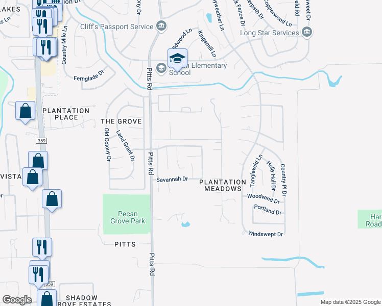 map of restaurants, bars, coffee shops, grocery stores, and more near 1131 Colonial Heights Drive in Richmond
