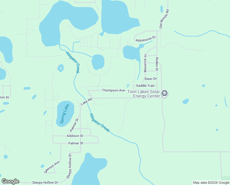 map of restaurants, bars, coffee shops, grocery stores, and more near 217 Thompson Avenue in Interlachen