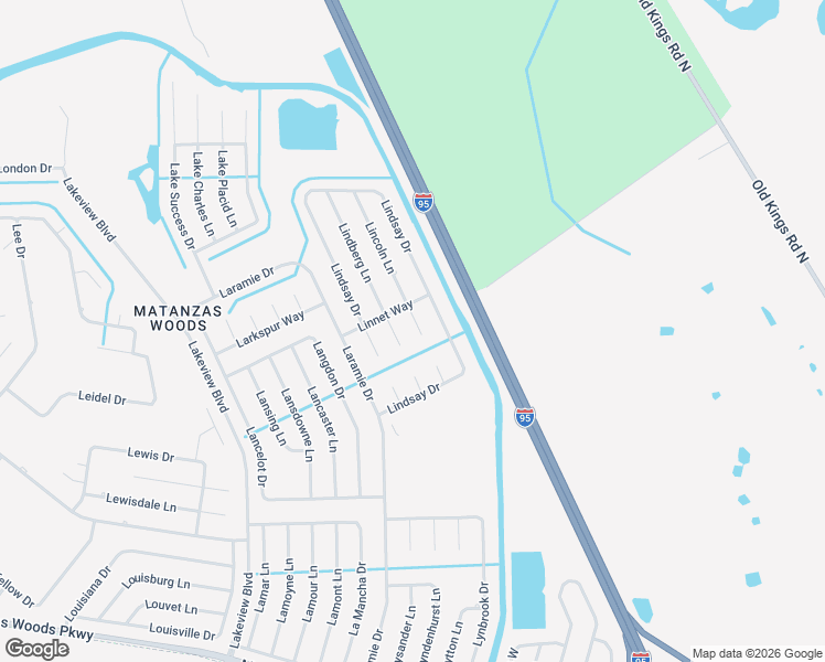 map of restaurants, bars, coffee shops, grocery stores, and more near 8 Lincoln Place in Palm Coast
