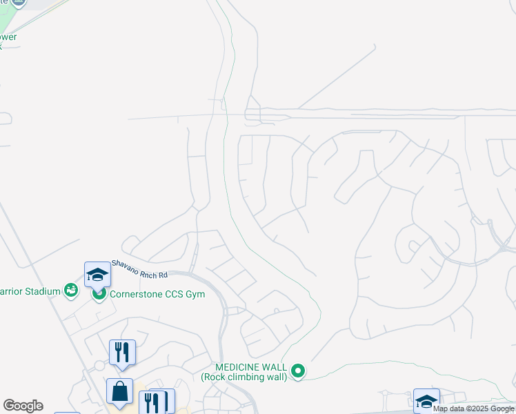 map of restaurants, bars, coffee shops, grocery stores, and more near 18411 Golden Maize in San Antonio