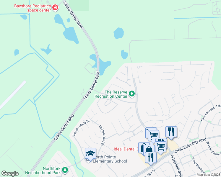 map of restaurants, bars, coffee shops, grocery stores, and more near 13203 Terania Cliff Trace in Houston