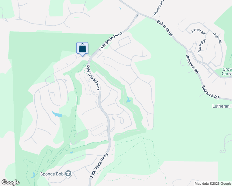 map of restaurants, bars, coffee shops, grocery stores, and more near 17911 Maui Sands in San Antonio