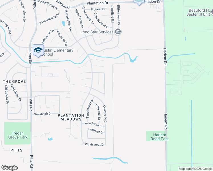 map of restaurants, bars, coffee shops, grocery stores, and more near 1306 Briarmead Drive in Richmond