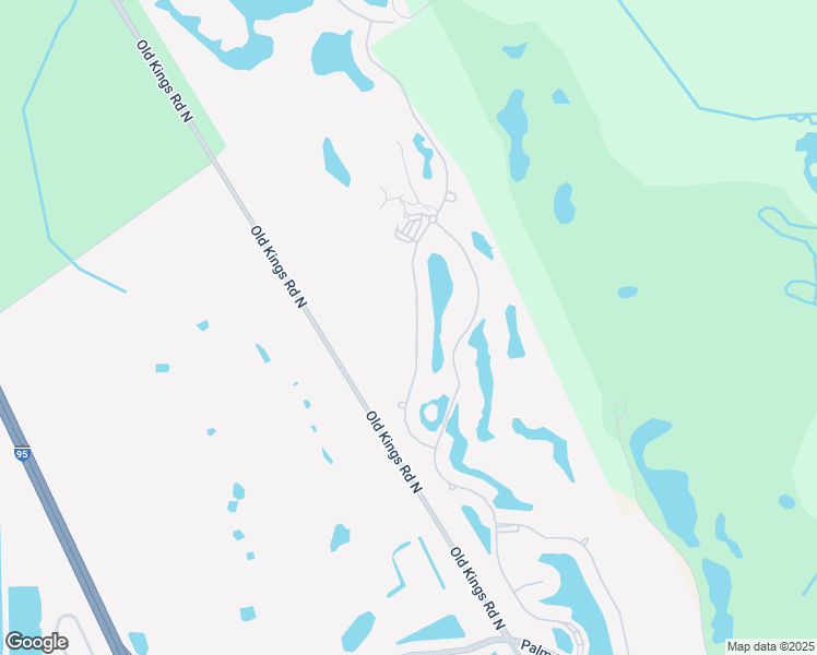 map of restaurants, bars, coffee shops, grocery stores, and more near 358 Hibiscus Way in Palm Coast