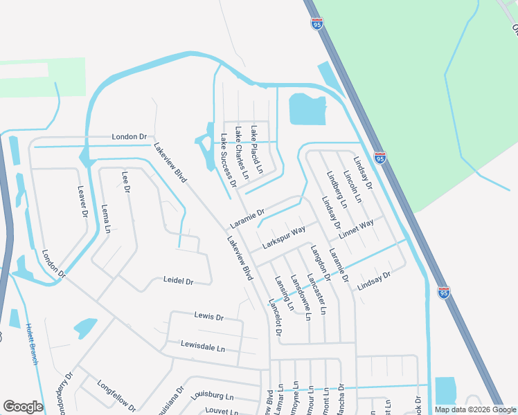 map of restaurants, bars, coffee shops, grocery stores, and more near 156 Laramie Drive in Palm Coast