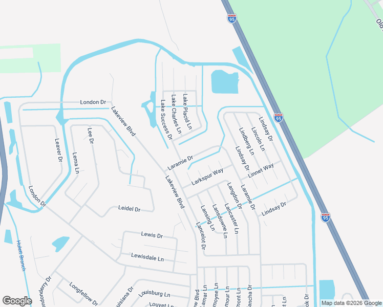 map of restaurants, bars, coffee shops, grocery stores, and more near 156 Laramie Drive in Palm Coast