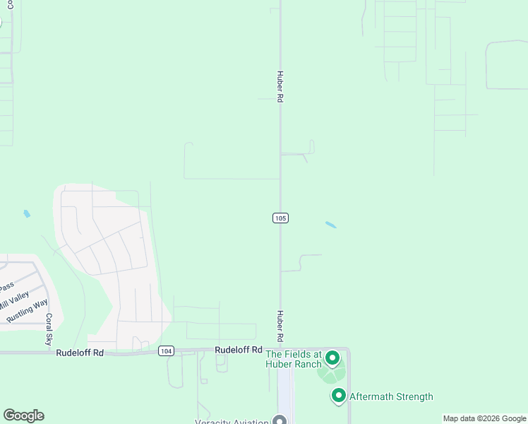 map of restaurants, bars, coffee shops, grocery stores, and more near 3620 Huber Road in Seguin
