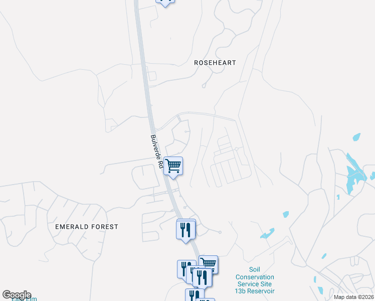 map of restaurants, bars, coffee shops, grocery stores, and more near 3830 Cordoba Creek in San Antonio