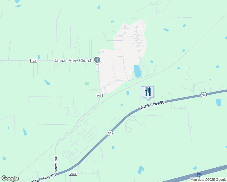 map of restaurants, bars, coffee shops, grocery stores, and more near 141 Country Acres Drive in Seguin