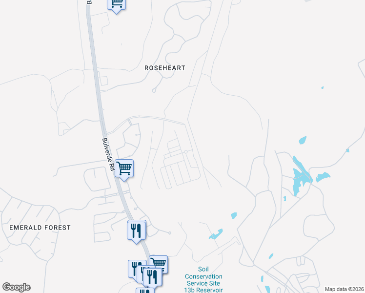 map of restaurants, bars, coffee shops, grocery stores, and more near 4003 Alamar Ridge in San Antonio