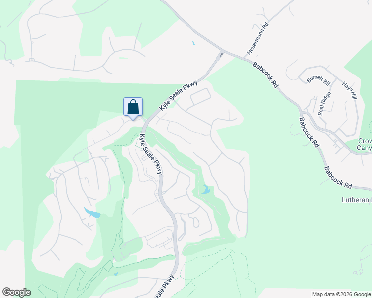 map of restaurants, bars, coffee shops, grocery stores, and more near 8106 Cedar Vista Drive in San Antonio