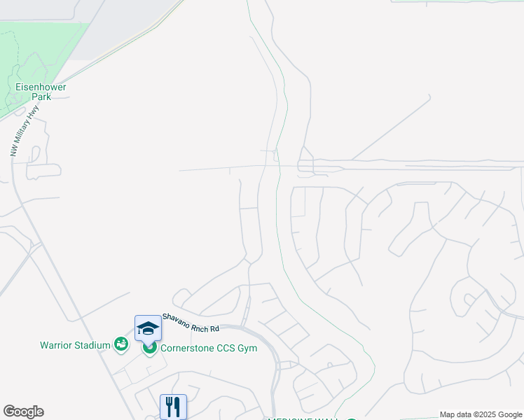 map of restaurants, bars, coffee shops, grocery stores, and more near Wild Onion in San Antonio