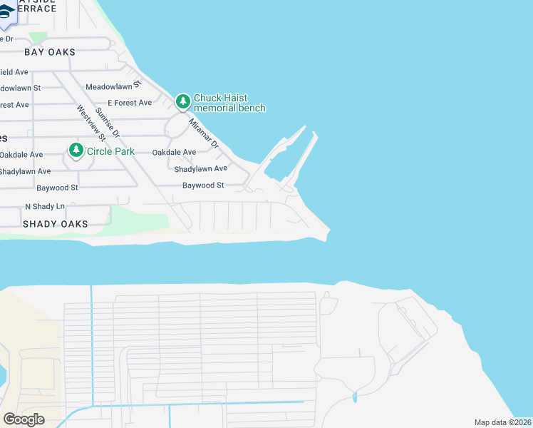 map of restaurants, bars, coffee shops, grocery stores, and more near 3810 Marlin Lane in La Porte