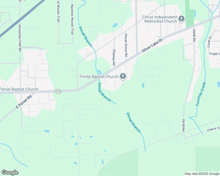 map of restaurants, bars, coffee shops, grocery stores, and more near 133 Gaskin Road in Palatka