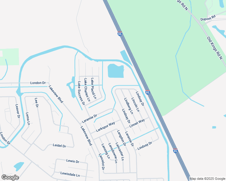 map of restaurants, bars, coffee shops, grocery stores, and more near 108 Lindsay Drive in Palm Coast