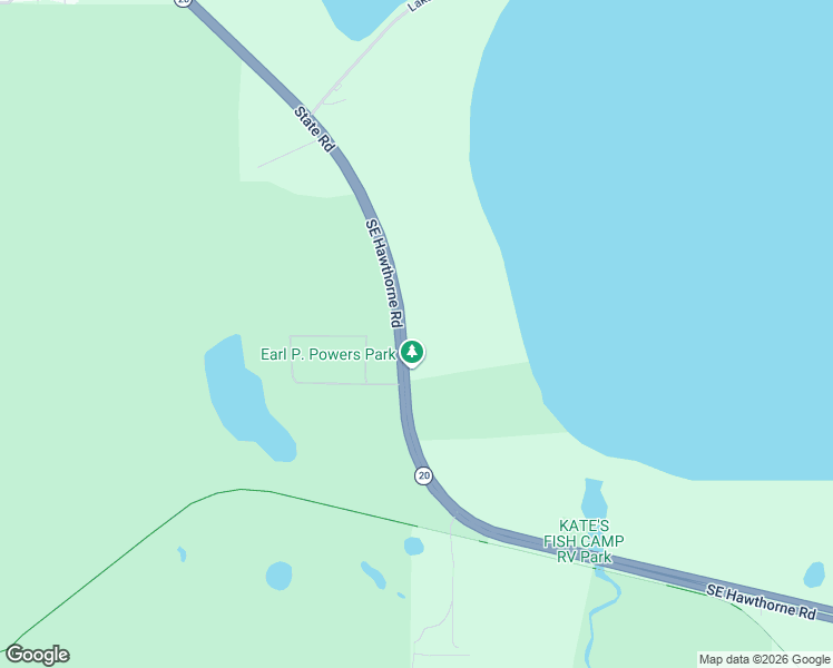 map of restaurants, bars, coffee shops, grocery stores, and more near 5900 Southeast Hawthorne Road in Gainesville