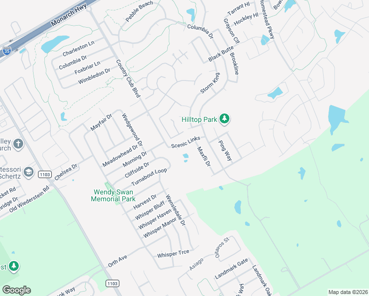 map of restaurants, bars, coffee shops, grocery stores, and more near 236 Ranch House Road in Cibolo