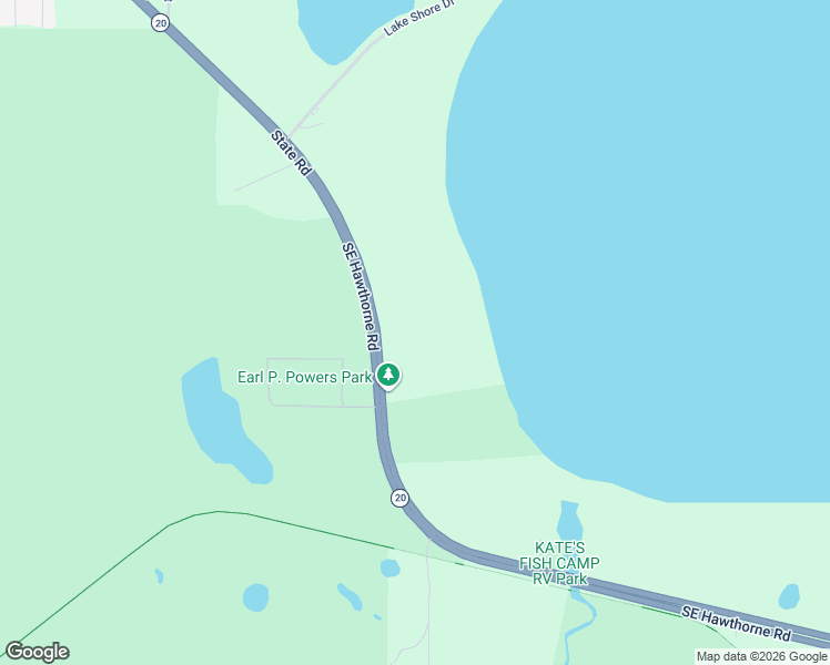 map of restaurants, bars, coffee shops, grocery stores, and more near 5902 Southeast Hawthorne Road in Gainesville