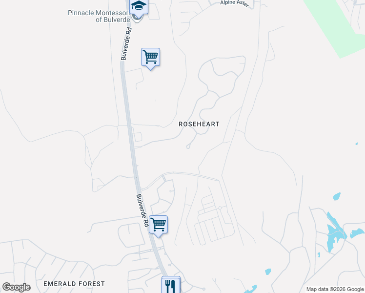 map of restaurants, bars, coffee shops, grocery stores, and more near 2 Littlemill in San Antonio