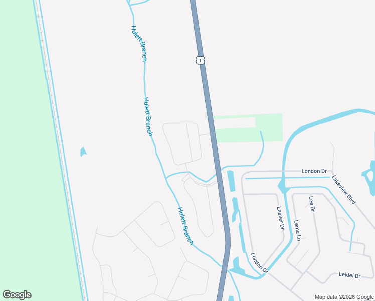 map of restaurants, bars, coffee shops, grocery stores, and more near 22 Ridge Road in Palm Coast