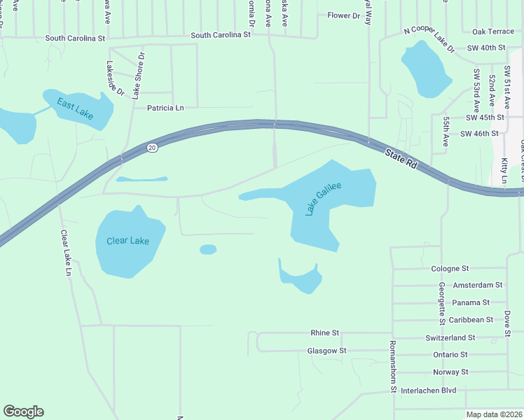 map of restaurants, bars, coffee shops, grocery stores, and more near 124 Galilee Shore Drive in Hawthorne