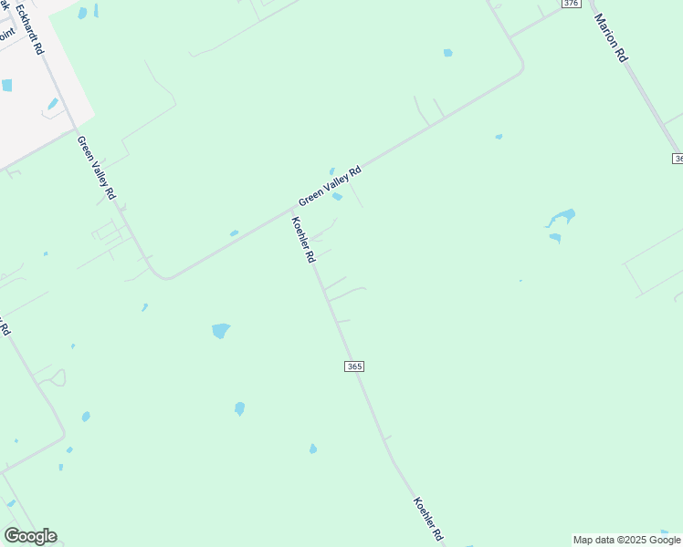 map of restaurants, bars, coffee shops, grocery stores, and more near 1345 Koehler Road in Marion