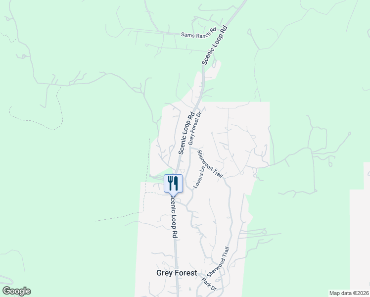 map of restaurants, bars, coffee shops, grocery stores, and more near 19414 Scenic Loop Road in Helotes