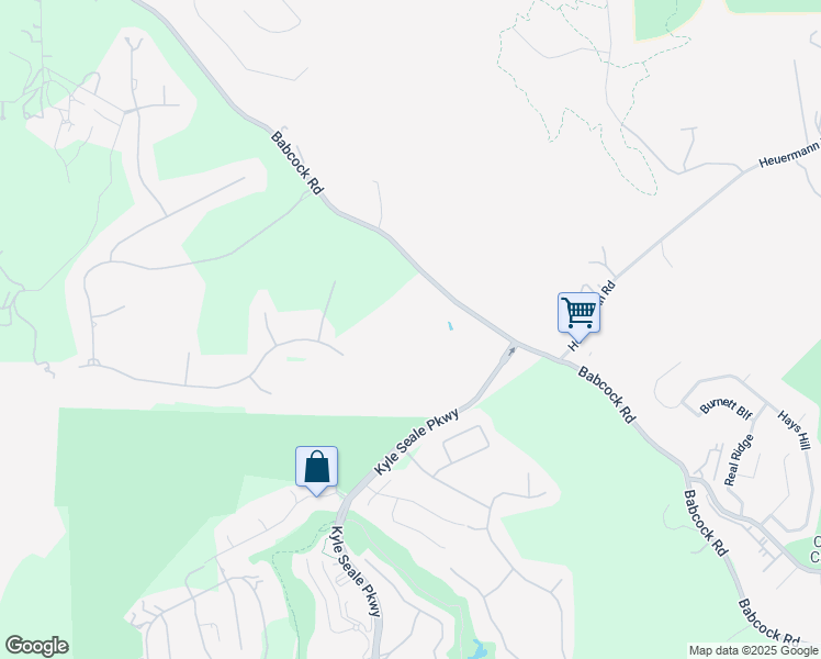 map of restaurants, bars, coffee shops, grocery stores, and more near 19479 Babcock Road in San Antonio