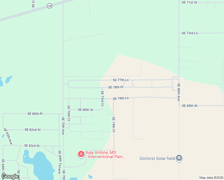 map of restaurants, bars, coffee shops, grocery stores, and more near 7409 Southeast 78th Place in Trenton