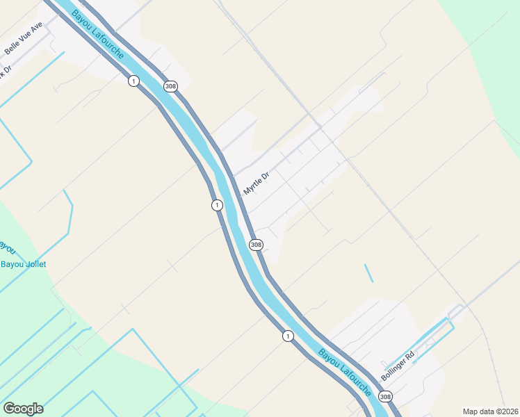 map of restaurants, bars, coffee shops, grocery stores, and more near 7833-7849 Highway 308 in Lockport