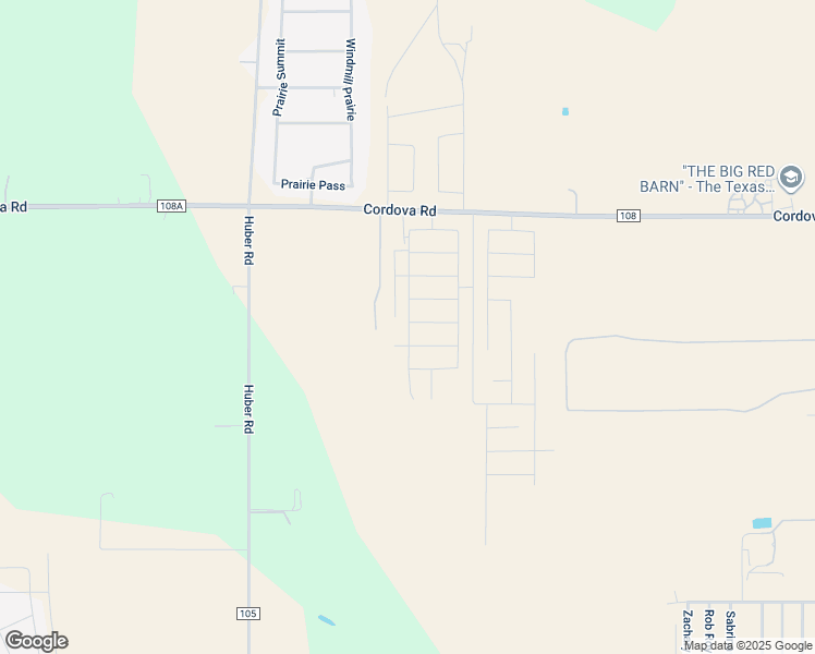 map of restaurants, bars, coffee shops, grocery stores, and more near 1215 Cordova Loop in Seguin