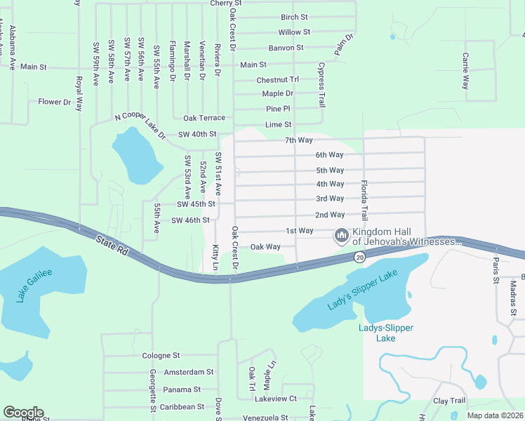 map of restaurants, bars, coffee shops, grocery stores, and more near 324 2nd Way in Interlachen