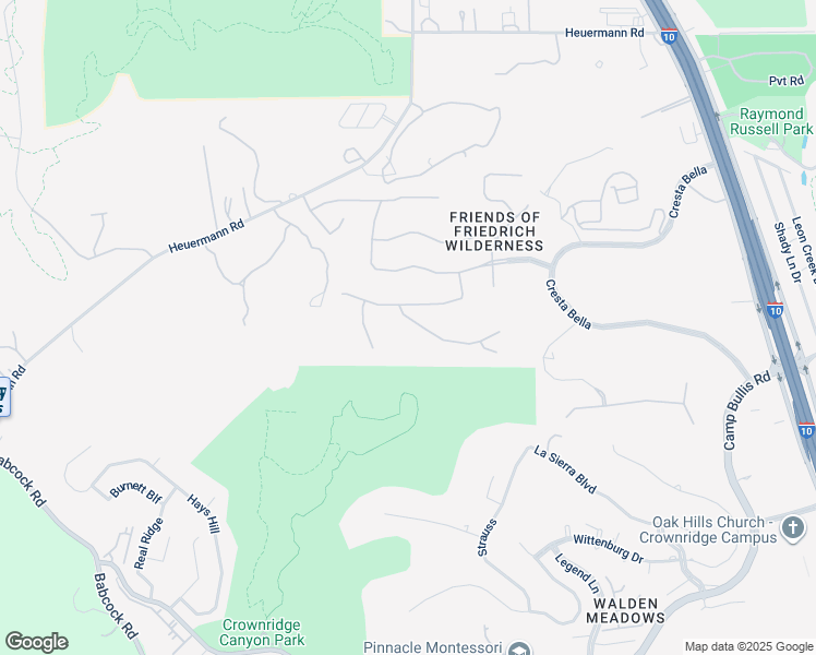 map of restaurants, bars, coffee shops, grocery stores, and more near 7226 Bella Rose in San Antonio