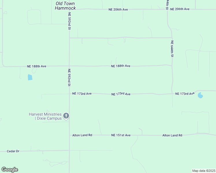 map of restaurants, bars, coffee shops, grocery stores, and more near Big Oak Avenue East in Dixie