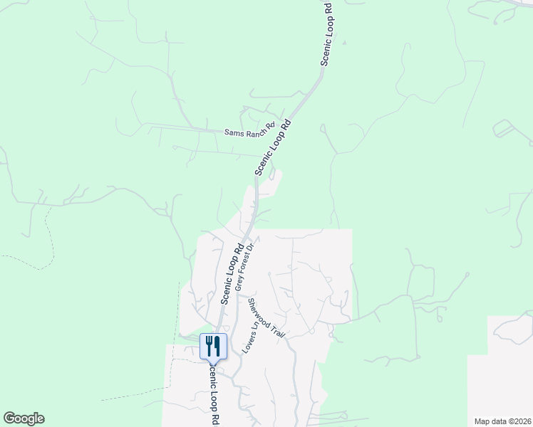 map of restaurants, bars, coffee shops, grocery stores, and more near 19940 Scenic Loop Road in Helotes
