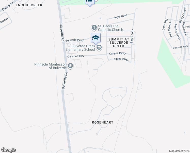 map of restaurants, bars, coffee shops, grocery stores, and more near 3618 Alpine Aster in San Antonio