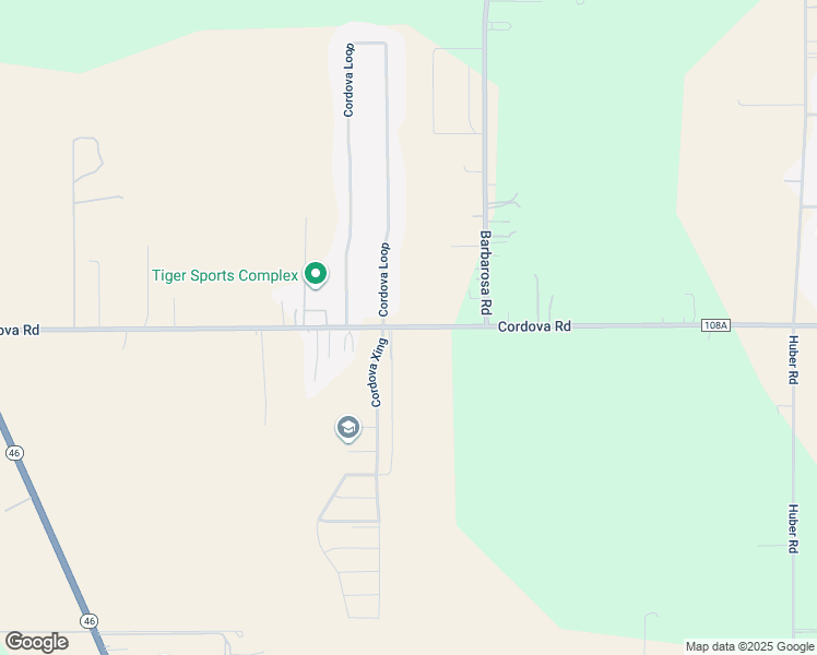 map of restaurants, bars, coffee shops, grocery stores, and more near 2880 Cordova Road in Seguin