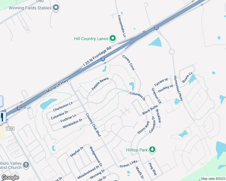 map of restaurants, bars, coffee shops, grocery stores, and more near 3779 Columbia Drive in Cibolo