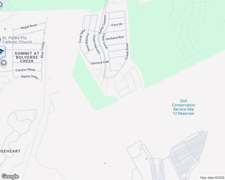 map of restaurants, bars, coffee shops, grocery stores, and more near 20218 Hillbrook Park in San Antonio