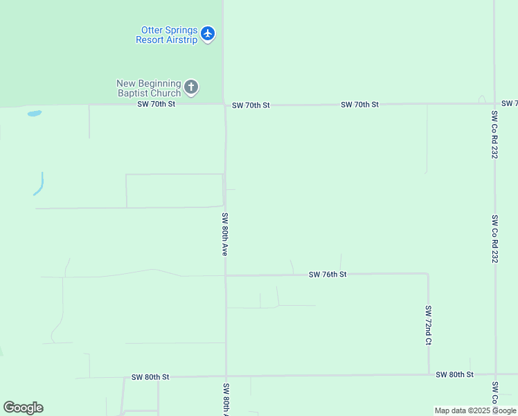 map of restaurants, bars, coffee shops, grocery stores, and more near 7340 Southwest 80th Avenue in Trenton