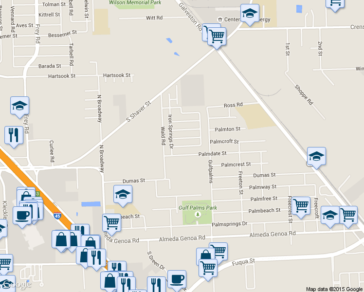 map of restaurants, bars, coffee shops, grocery stores, and more near 11827 Cedar Mesa Dr in Houston