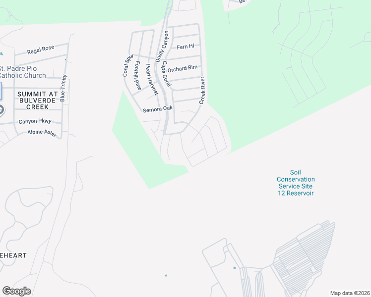 map of restaurants, bars, coffee shops, grocery stores, and more near 20218 Hillbrook Park in San Antonio
