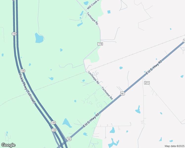map of restaurants, bars, coffee shops, grocery stores, and more near 4400 Tschoepe Road in Seguin