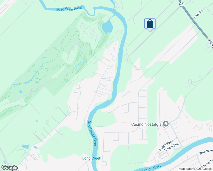map of restaurants, bars, coffee shops, grocery stores, and more near 763 Ridgeroad Drive in New Braunfels