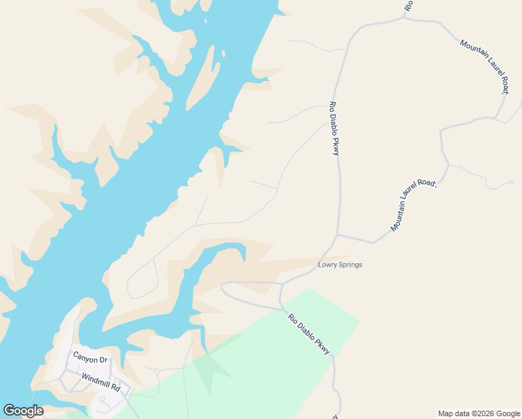 map of restaurants, bars, coffee shops, grocery stores, and more near Summit Drive in Val Verde County