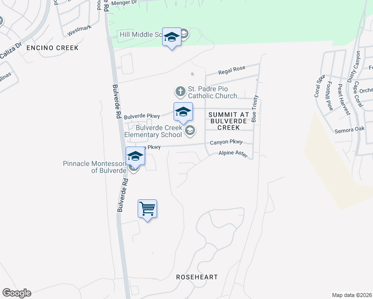 map of restaurants, bars, coffee shops, grocery stores, and more near 3731 Lenten Rose in San Antonio